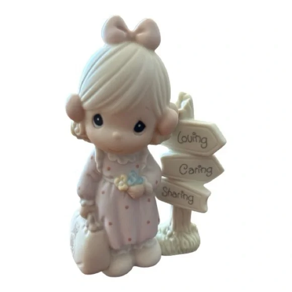 Precious Moments “Loving, Caring & Sharing Along the Way” Figurine - Orig Box - Picture 1 of 1